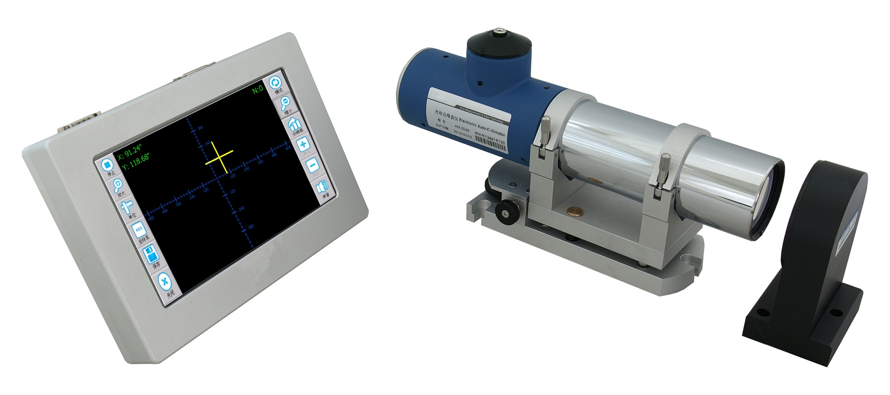 HCAM-2048/3048/A100型 嵌入式高精度雙軸光電自準(zhǔn)直儀（嵌入式顯示控制器）